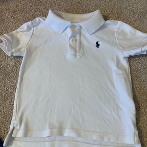 Ralph Lauren Polo white shirt 24M